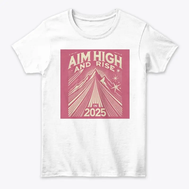 Aim High 2025 - Peach