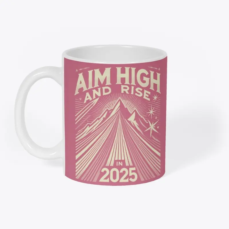 Aim High 2025 - Peach