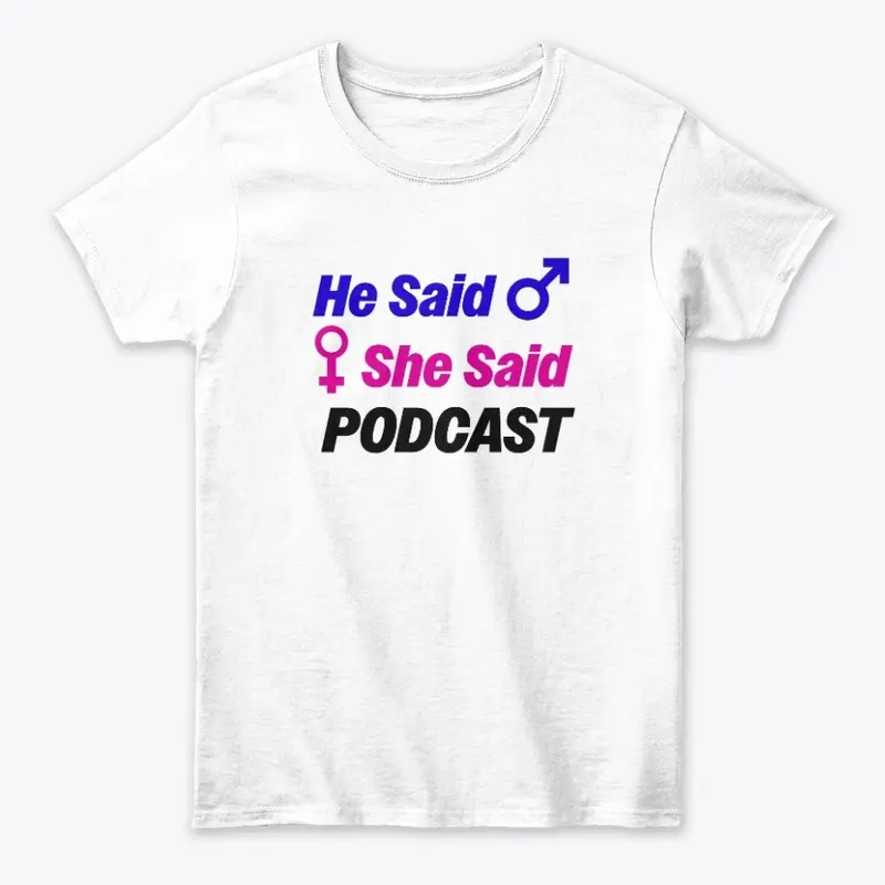 He Said She Said Podcast logo