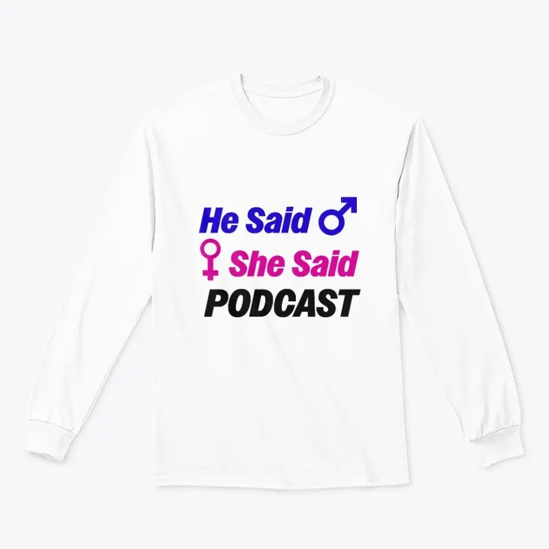 He Said She Said Podcast logo