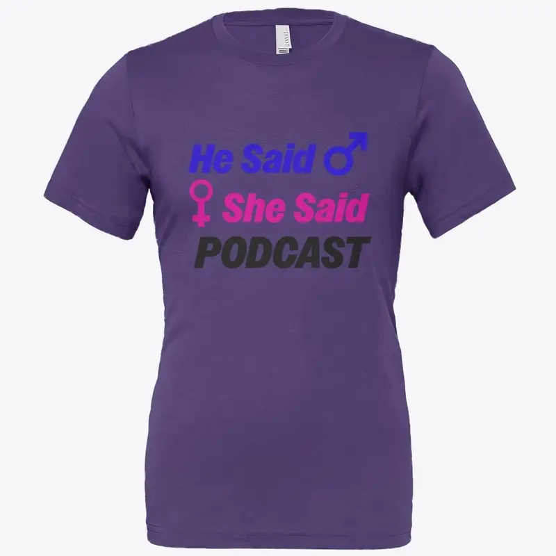 He Said She Said Podcast logo