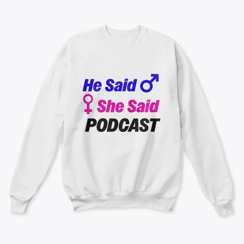 He Said She Said Podcast logo